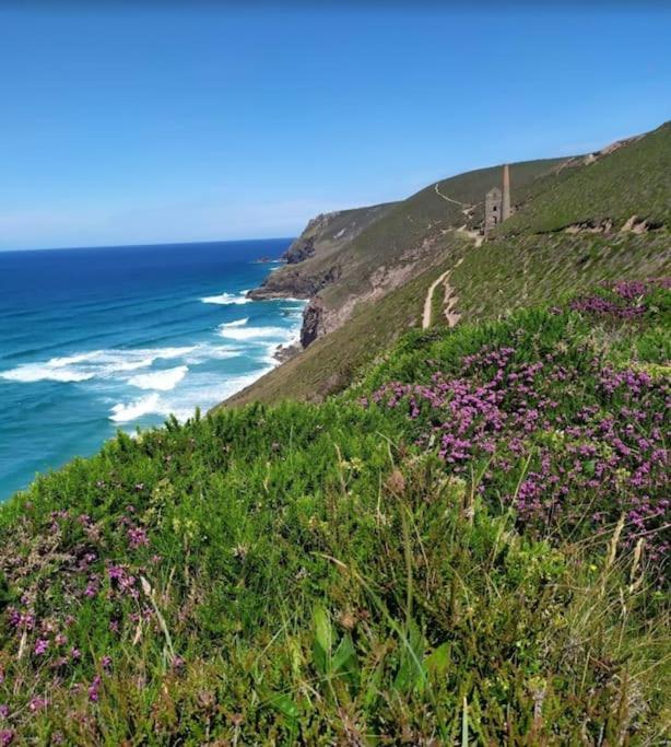 Newly Renovated Characterful Cottage, Wheal Rose Scorrier Extérieur photo